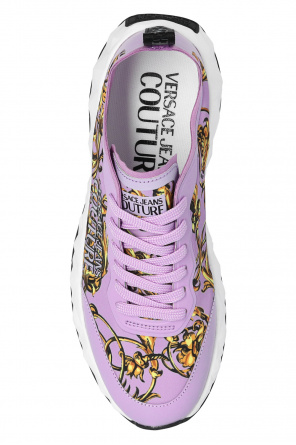 Purple hot sale versace sneakers